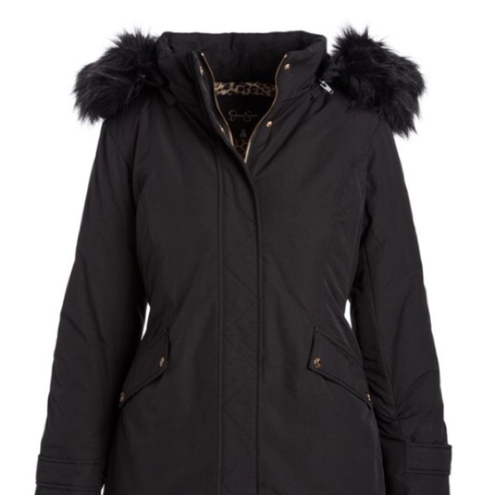 ❌SOLD❌Jessica Simpson Black Parka BRAND NEW size L